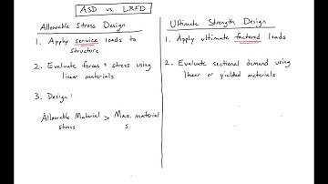 1 - ASD vs. LRFD