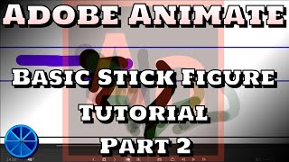Famous Basic stick figure tutorial part 2 - Adobe Animate Wealth