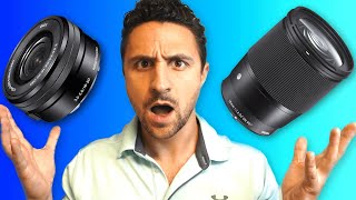 Sigma 16mm f1.4 vs Sony ZV-E10 Kit Lens | 4K Review and Comparison