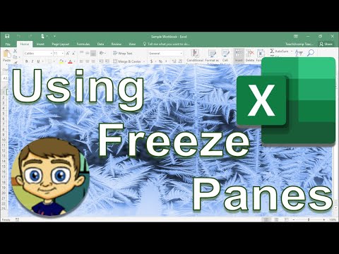 Using Freeze Panes in Excel