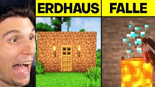 Paluten REAGIERT auf 27 DUMME DINGE, die JEDER Minecraft Spieler schon mal gemacht hat!