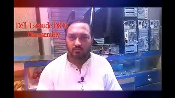 Dell Latitude D830 disassembly