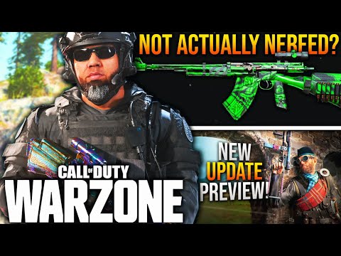 WARZONE: New SECRET WEAPON CHANGES, Next UPDATE Revealed, & More!
