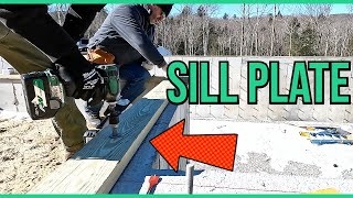 Installing Sill Plate