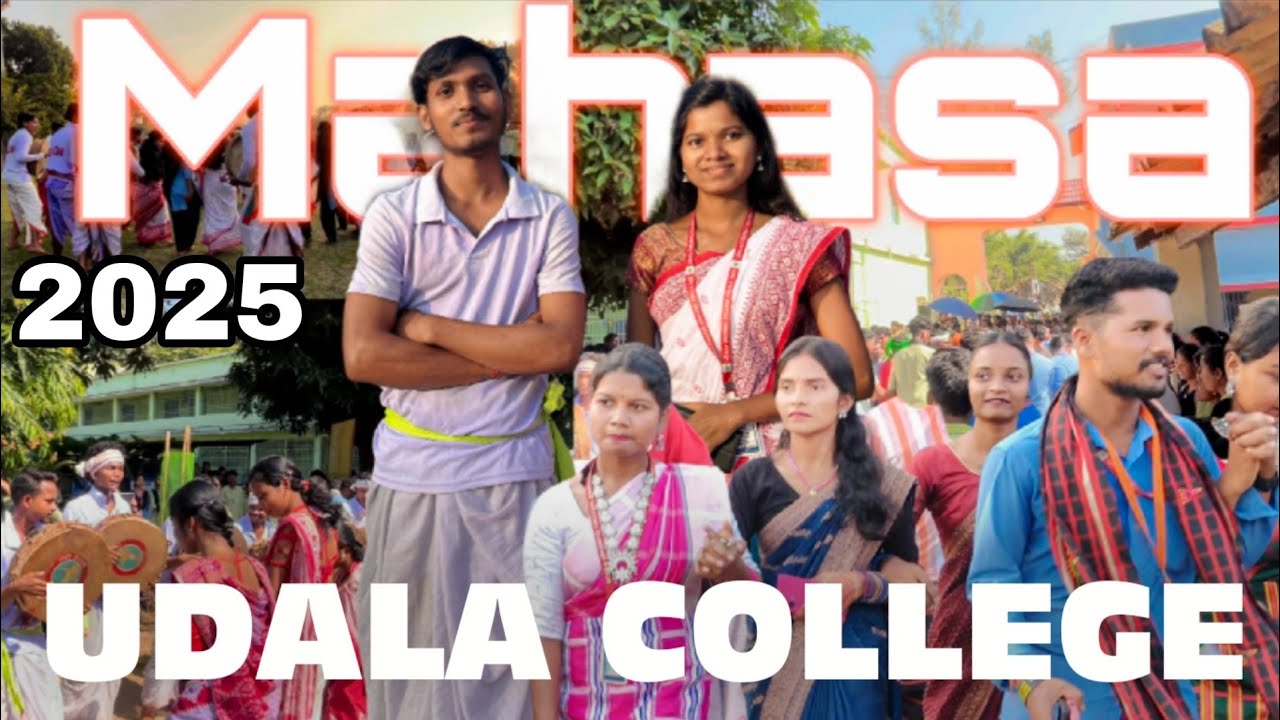 MAHASA  UDALA COLLEGE..2025 WELCOME #Mayurbhanj#blog video#all traditional#traditional cost