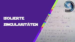 Isolierte Singularitäten | Die neunte Vorlesung im Re-Live