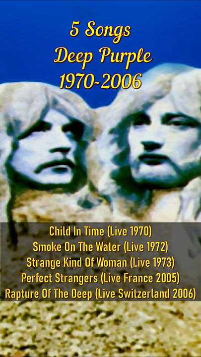 5 Songs Deep Purple,1970 -2006, #deeppurple #rock #hardrock #music #audio