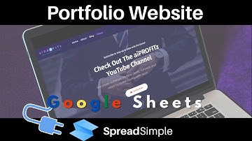 Make A Portfolio Website In 5 Minutes Using SpreadSimple [AppSumo Deal]