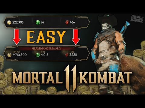 Mortal Kombat 11 - EASY Way To Get Koins, Hearts U0026 Level UP!!