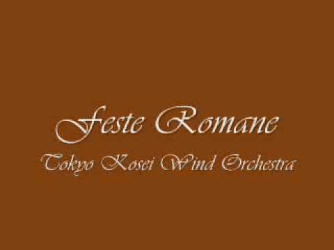 Feste Romane. Tokyo Kosei Wind Orchestra.