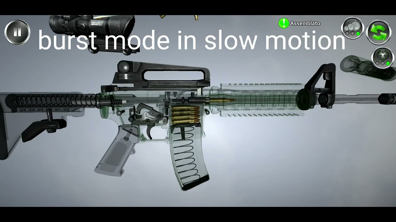 how to work the m4 carabine - YouTube