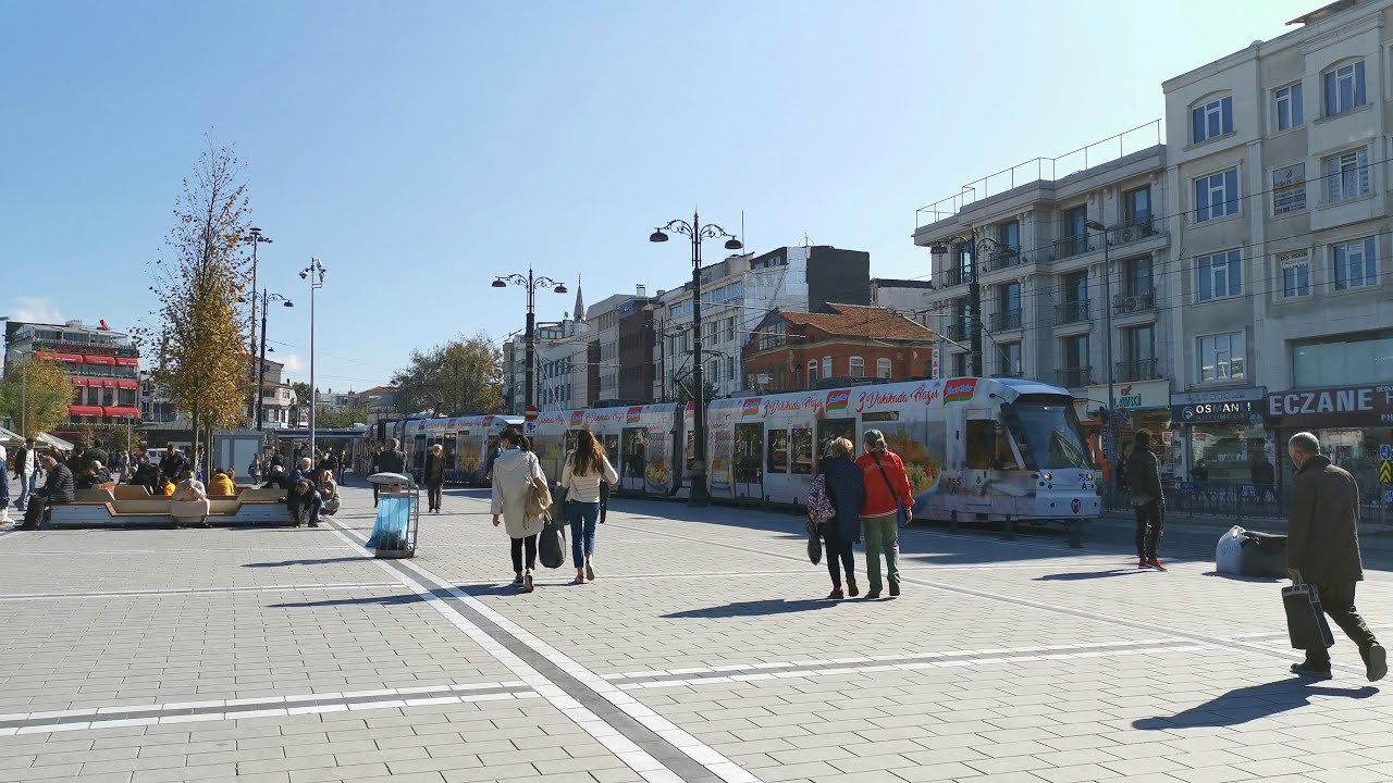 Tour from Büyük Reşitpaşa Street to Beyazıt , 4K , Istanbul , Turkey