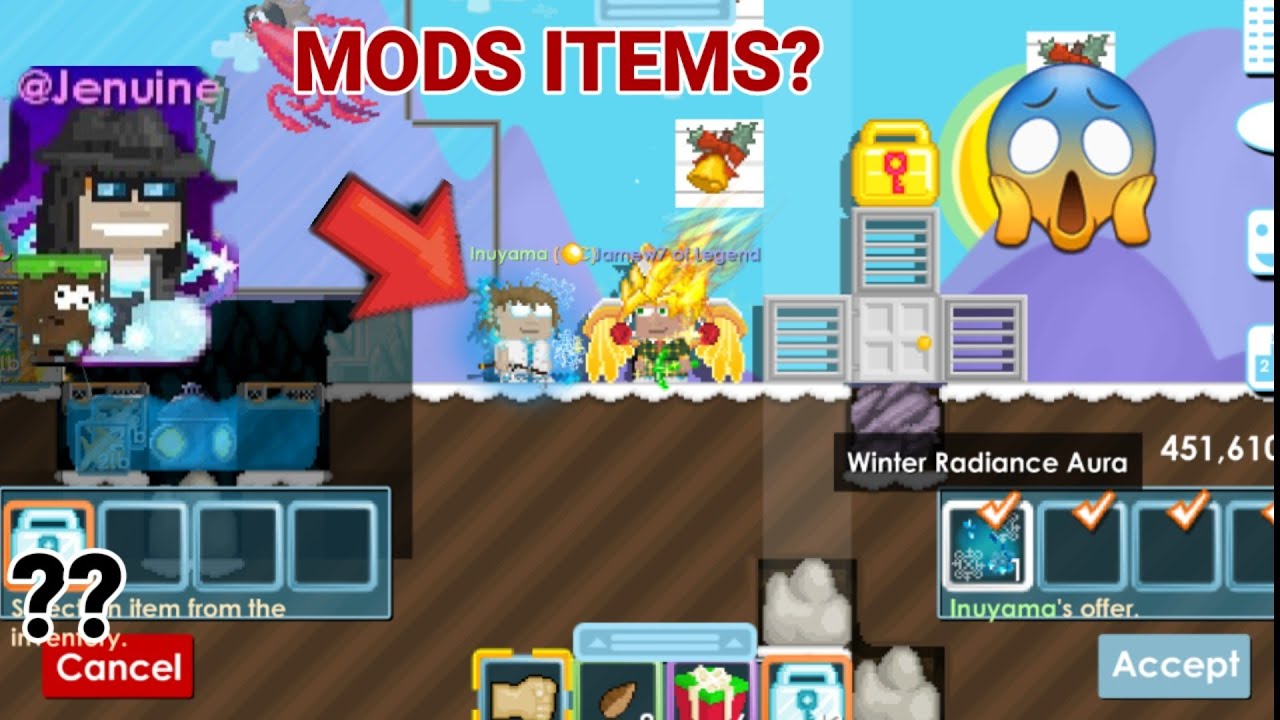 "BUYING Winter Radiance Aura FOR!?" (JENUINE MODS ITEMS?) OMG