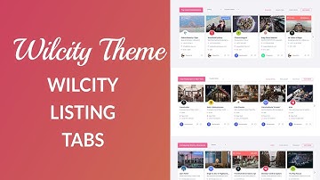 Setting up Wilcity Listings Tabs