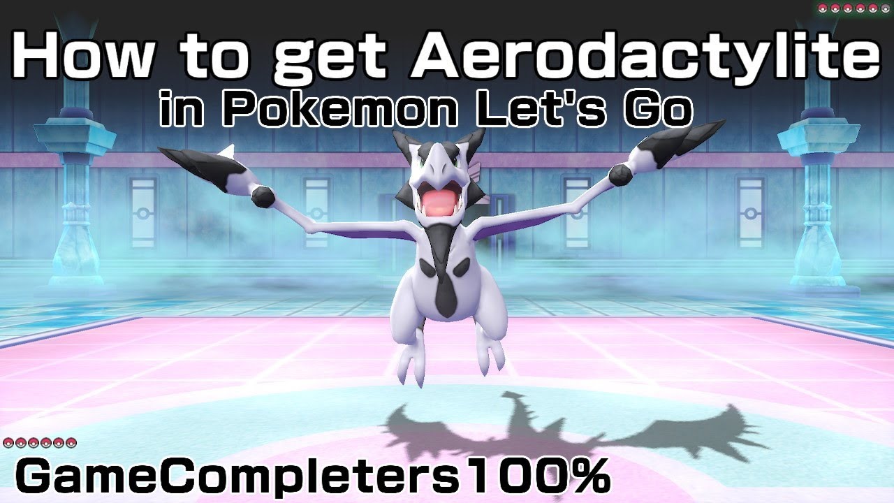 How to get Aerodactyl in Pokemon: Let's Go Pikachu and Eevee