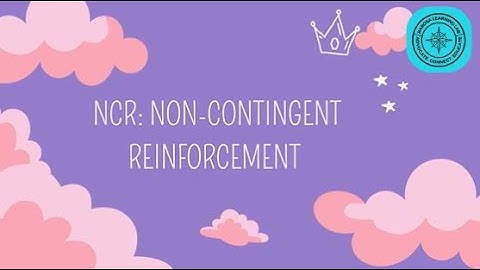 Non-Contingent Reinforcement #ncr #autism #intervention