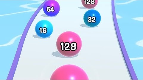 Ball Run 2048! Relaxing Sounds and Gameplay!