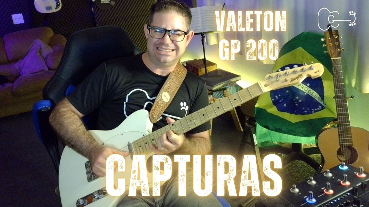 CAPTURAS NA VALETON GP200 - TESTES DIVERSOS!!! - YouTube