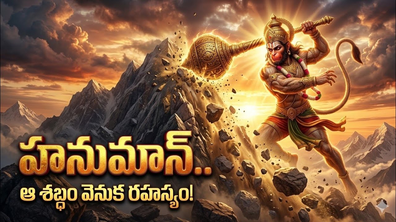 రామాయణ రహస్యాలు: మహేంద్ర పర్వతాన్ని వణికించిన వాయుపుత్రుడు|Sundarakanda in telugu#devotional#ramayan