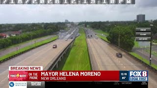 New Orleans fares well in storms, Mayor Moreno says