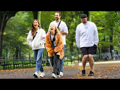 Funny WET Fart Prank in New York! Daddy's GO-HOME STAIN!!