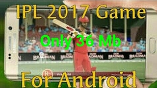 || IPL 2017 Cricket Game || For Android!!!! || 100% Real With Proof ||Only 36 Mb!!!! screenshot 5