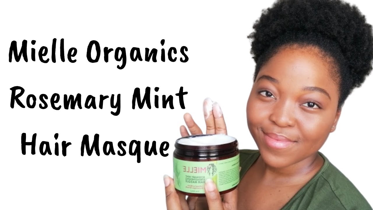 MIELLE ORGANICS ROSEMARY MINT HAIR MASQUE | *HAIR MASK MONDAY