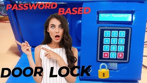 How to make Password Based Door Lock System using Arduino and keypad/ Keypad Door Lock/NEW PROJECT