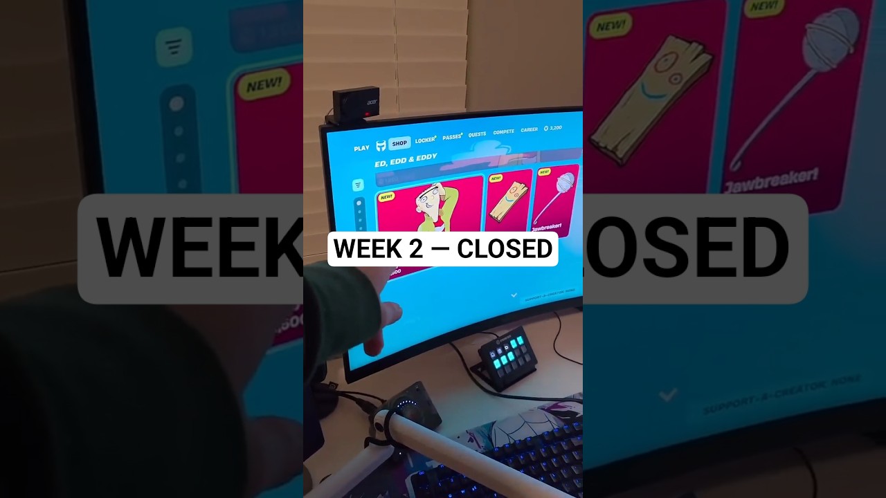 Week 2 Fortnite Giveaway —CLOSED