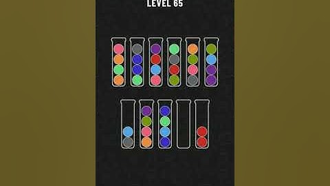 Ball Sort Puzzle Level 65