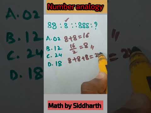 Analogy| Maths trick