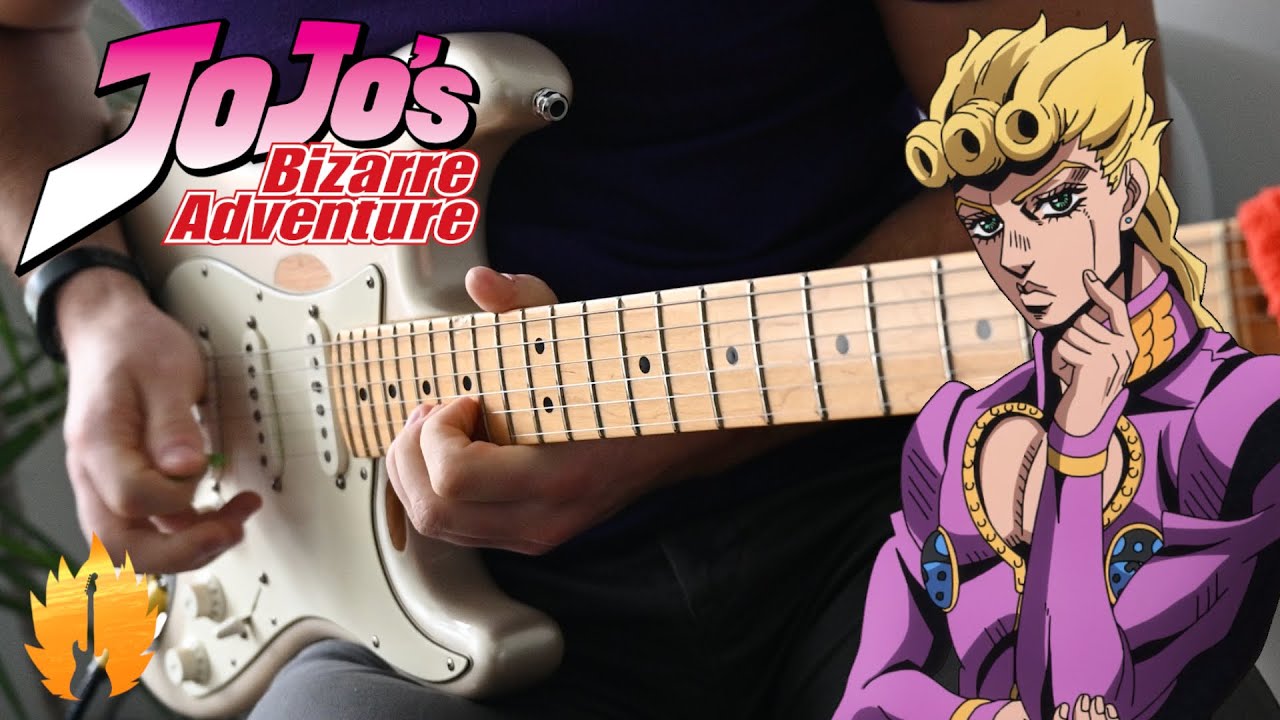 Джорно на гитаре. Джорно джованна il vento doro. Giorno giovanna theme tab. Тема джорно на гитаре табы. Джоджо на гитаре реквием.