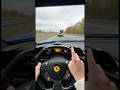 Ferrari F8 Road Drive POV