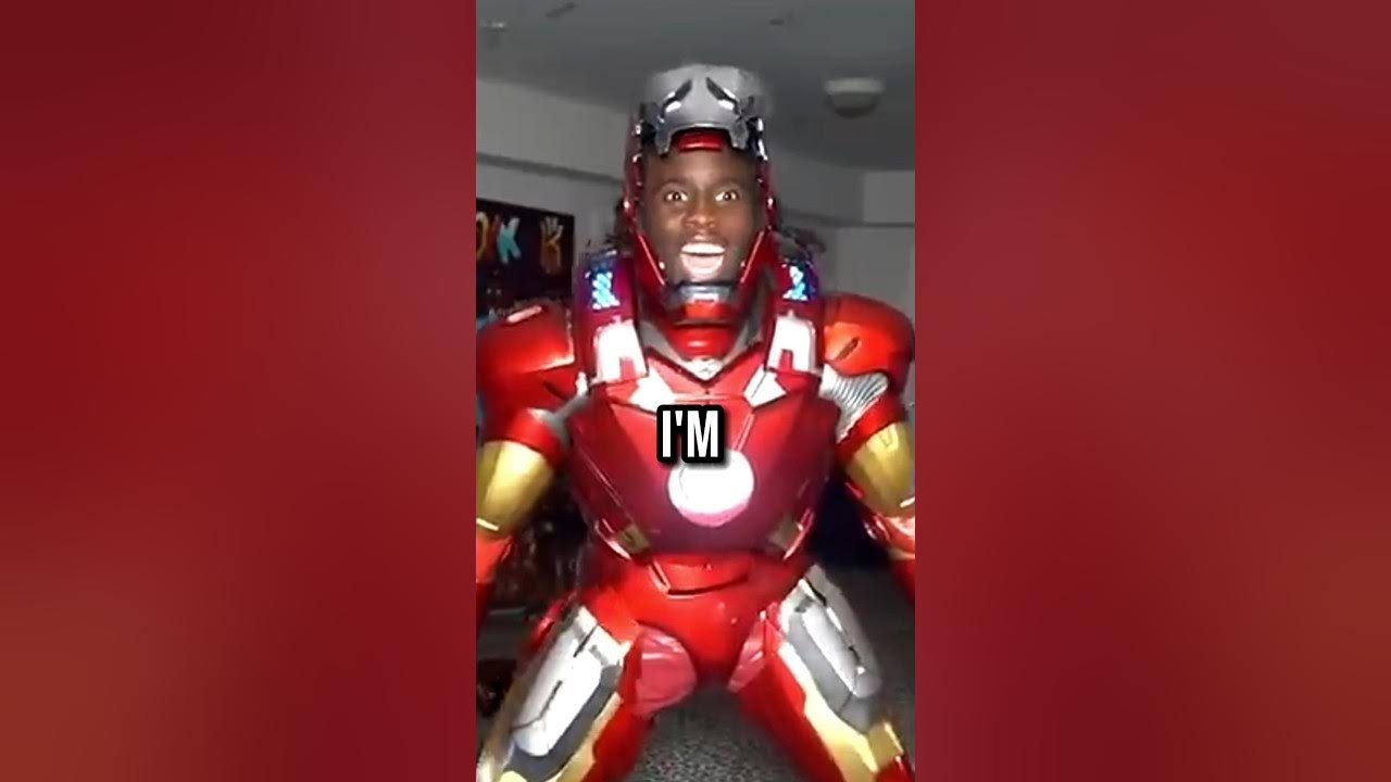 Kai Cenat Gets His Full Iron Man Suit 😱 YouTube