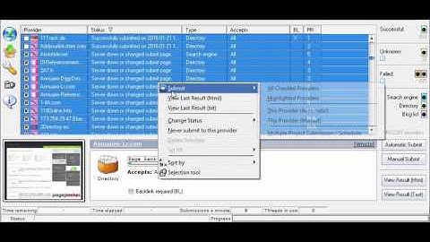 GSA Auto Website Submitter demo like full