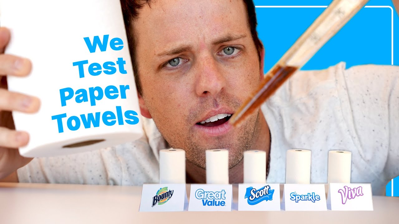 Ranking The Best 5 Paper Towels from Walmart (Strength + Price + Cleaning Comparison) YouTube