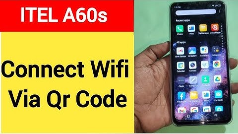 How to connect WiFi via QR code, Itel A60s me Bina password ke Wi Fi connect kaise karen