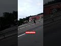 Eksplozja kilkaset metrów od Polski. Przerażający widok przy przejściu granicznym