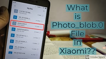 What is Photo Blob.0 File In Xiaomi Phones?? - Manish Prajapat