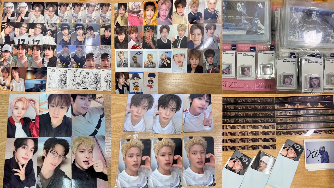 briize vlog] unboxing riize album / riize sohee photocard - YouTube
