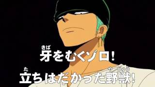 アニメonepiece ワンピース 第223話 あらすじ 牙をむくゾロ 立ちはだかった野獣 Youtube