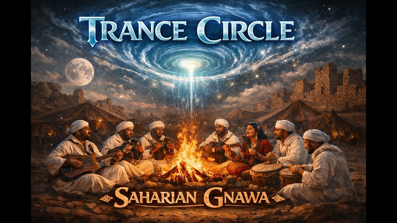 Saharian Gnawa - Trance Circle #gnawa #sahara #morocco #gnawamusic #trancemusic #MoroccanCulture