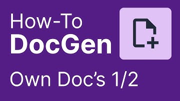 How to create your own document Template in DocGen