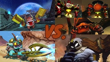Deep Dive Gill Grunt and Trigger Happy VS. Brimstone and Boulder, Cap.Bristlestache and Spellslamzer