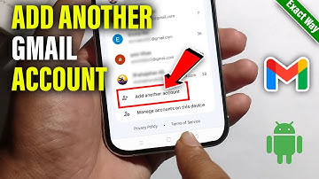 How To Add Another Gmail Account In Android 2025 ( Step-by-Step )