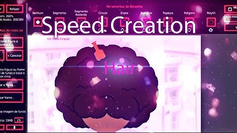 Speed Creation - Hair❤️ (Stick Nodes Pro 4.0.0)