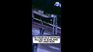 Caught on video: 75-year-old woman fatally struck by hit-and-run driver in Sunland