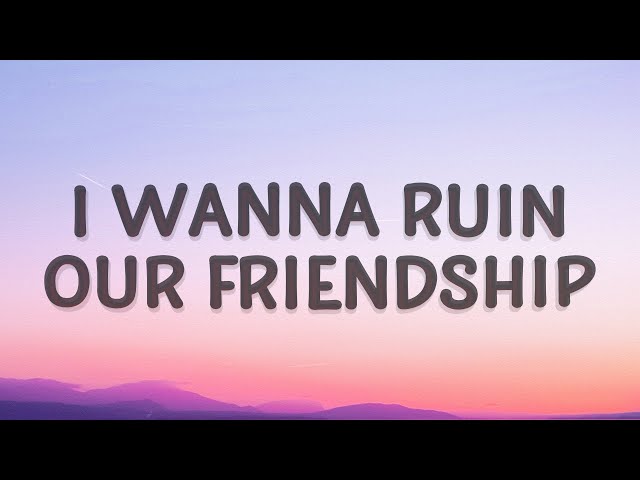 Studio Killers - I wanna ruin our friendship (Jenny) (Lyrics) class=