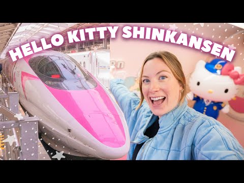 HELLO KITTY SHINKANSEN | Japan's Cutest Transportation!!
