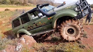 Toyota Land Cruiser HDJ 80 - 40'' - TOSUN Compilation OFF ROAD Extreme